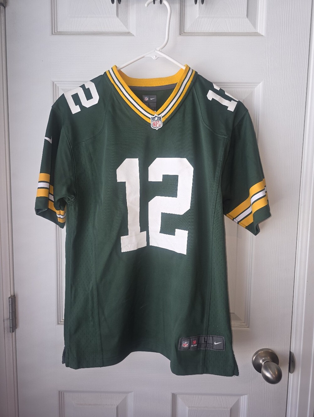 Green Bay Packers Aaron Rodgers Nike NFL Limited Jersey Size Youth SZL 18/20